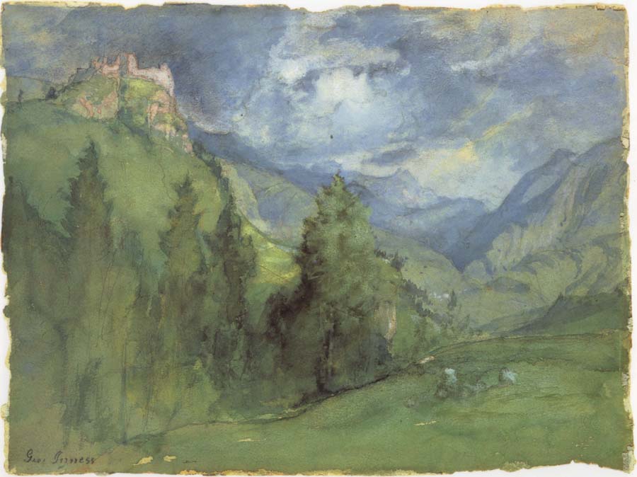 Castle in Mountains